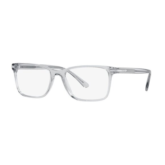 NWT PRADA EYEGLASSES WOMEN CLEAR RECTANGULAR EYEWEAR PRADA NEW - Picture 1 of 3